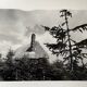 Photograph black and white silver print cira 1970 thatched cottage campaign