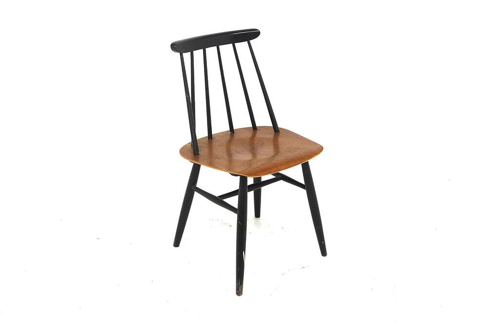 Scandinavian "pinnstol" Fanett chair by Ilmari Tapiovaara, Sweden, 1960