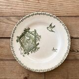 Mismatched cottage iron earth plates