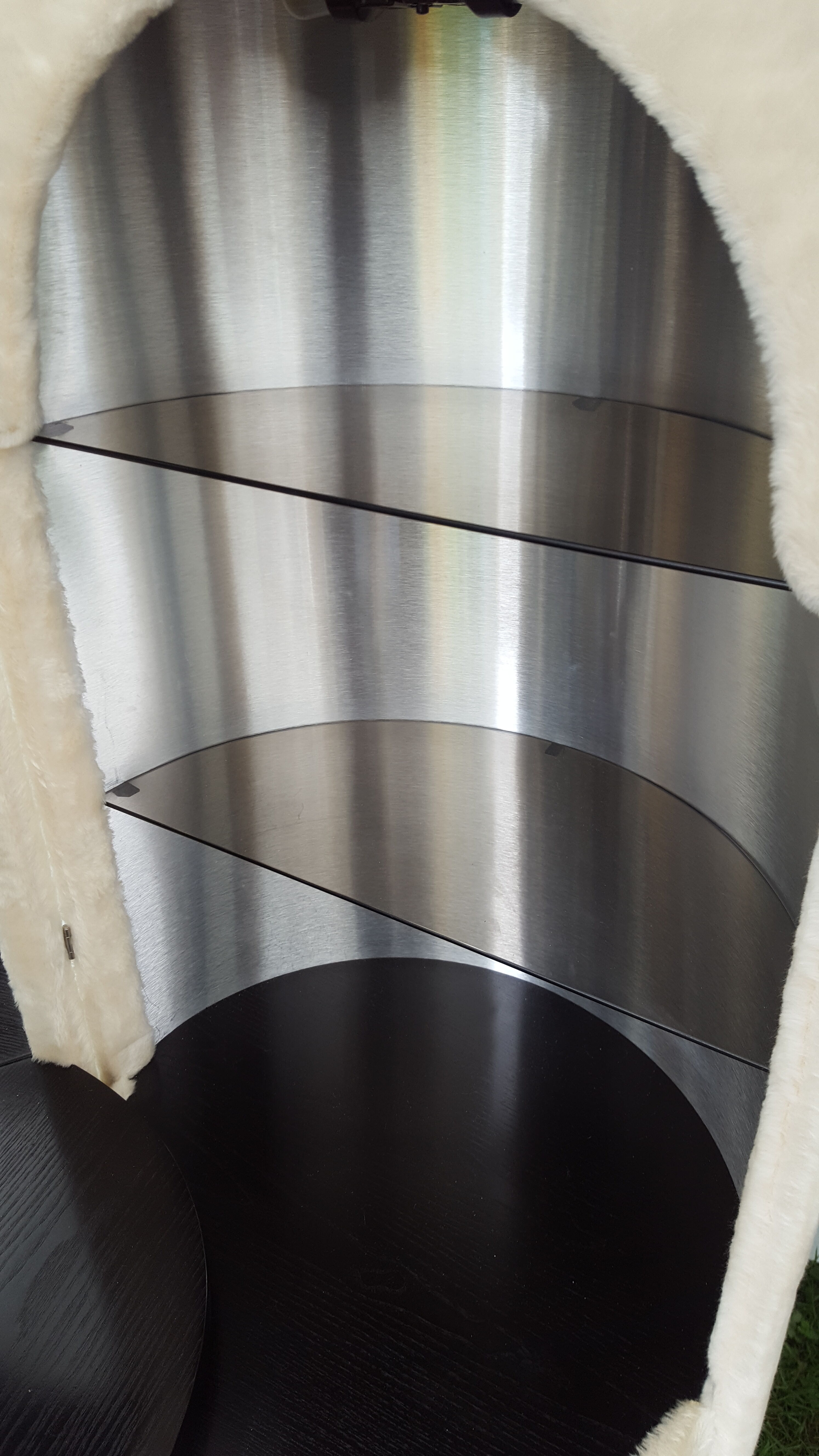 Coiffeuse cylindrique, 70's