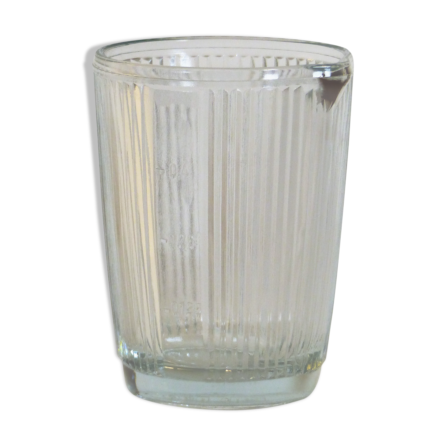 Vintage graduated doser glass