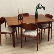 Table en palissandre, design danois, Omann Jun, designer : Gunni Omann