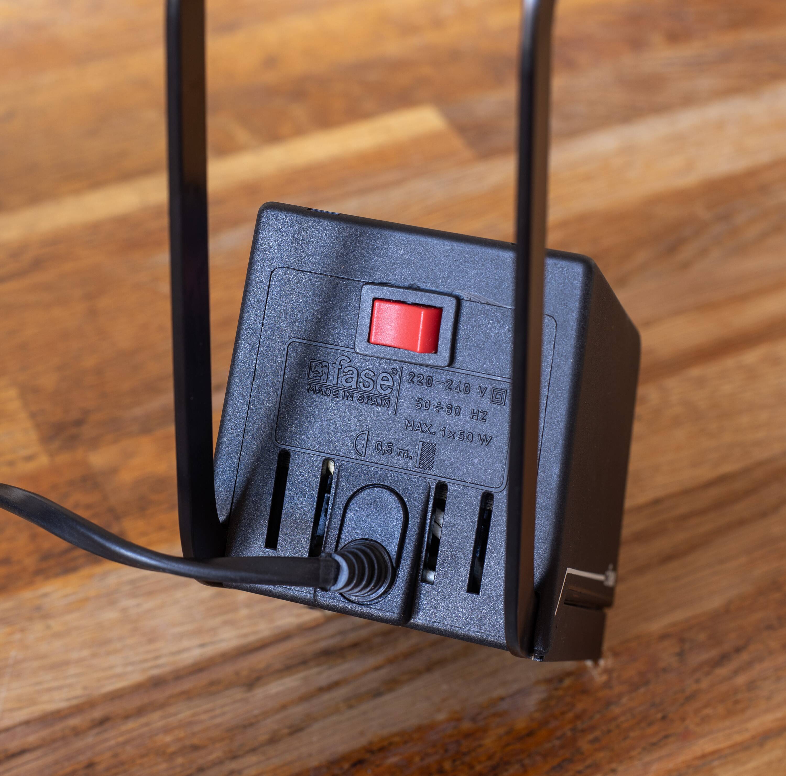 FASE Vintage table lamp from the 80s - Model: Nutria - Good condition