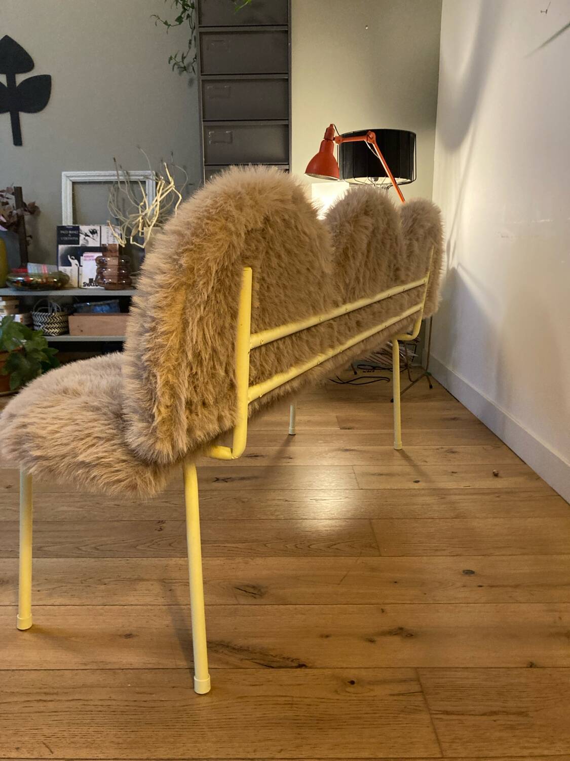 Three-seater bench