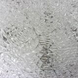 Large ice glass ceiling light by Kalmar, Austria, 1960s.