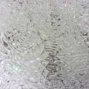 Large ice glass ceiling light by Kalmar, Austria, 1960s.