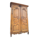 Provencal wedding armoire in walnut nîmes xviii eme century