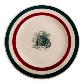 Assiette Giuseppe Garibaldi