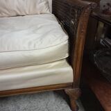 Pair of Louis XV Bergères  
Title: Pair of Louis Bergère Armchairs