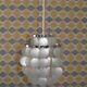 Mother-of-pearl chandelier 70s.