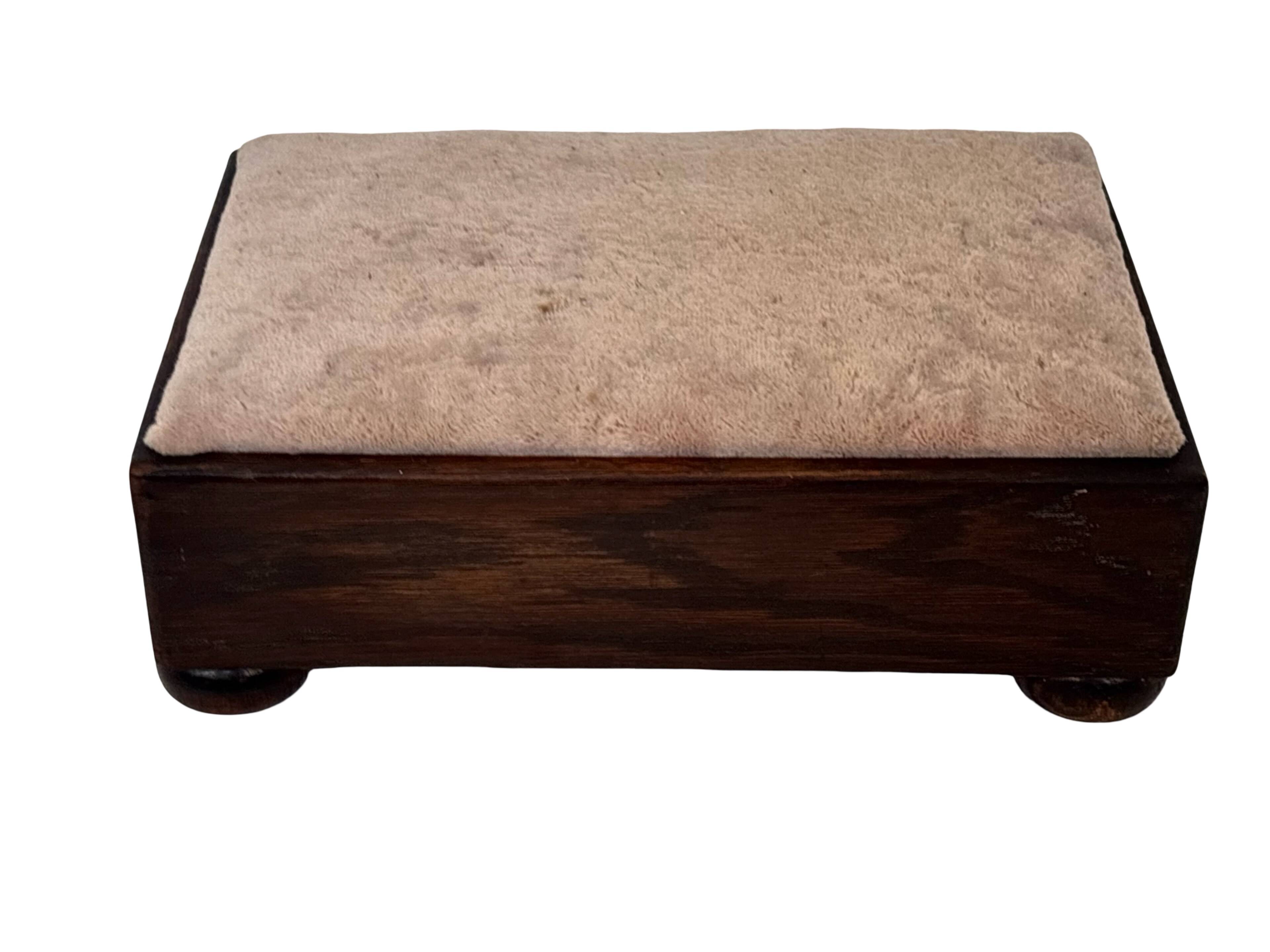 Art Deco footstool foot rest minimalist 30's design