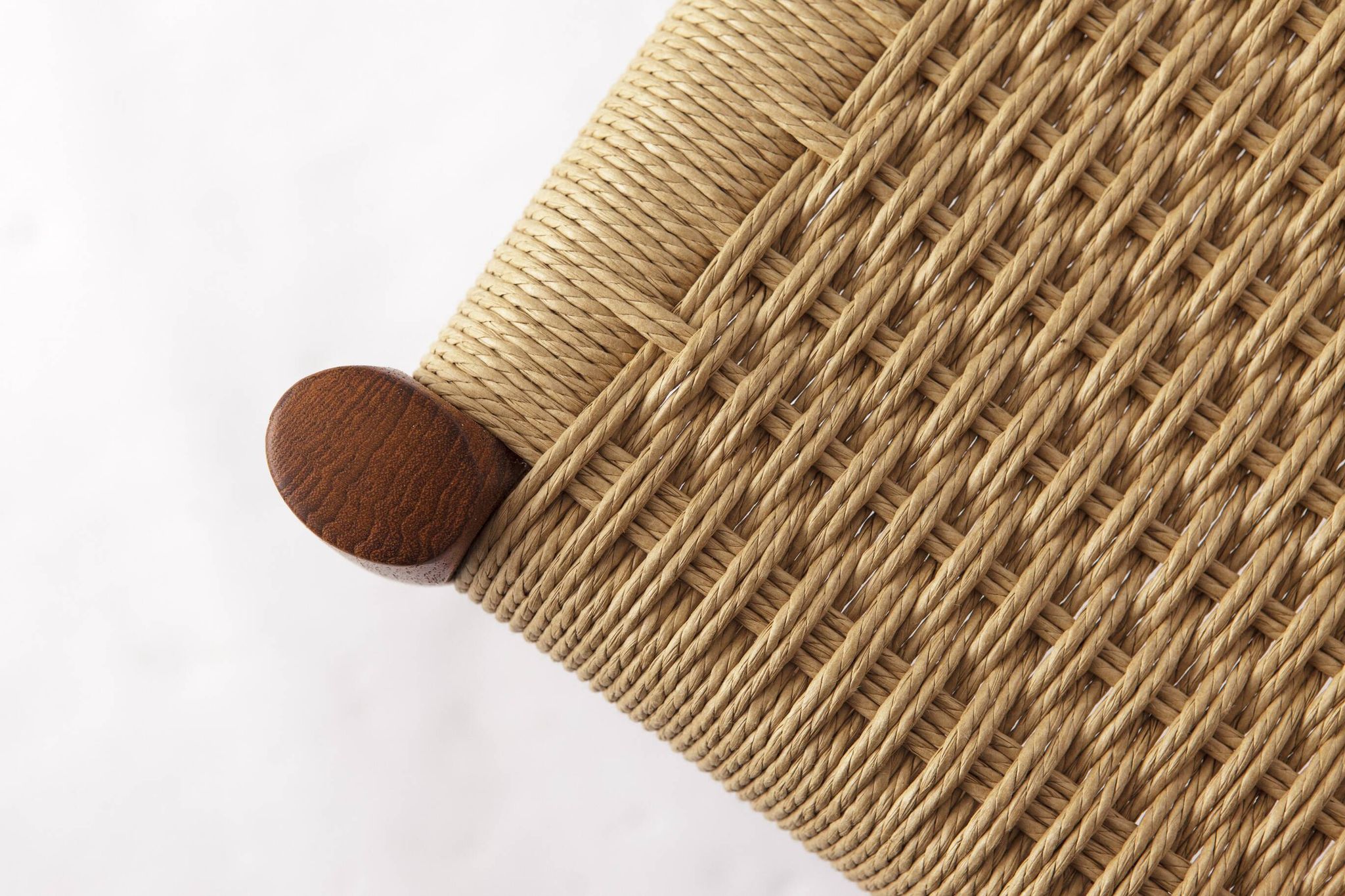 1 of 6 Niels Møller Model 85 Chair in Teak with Danish Cord, 1980s Danish M