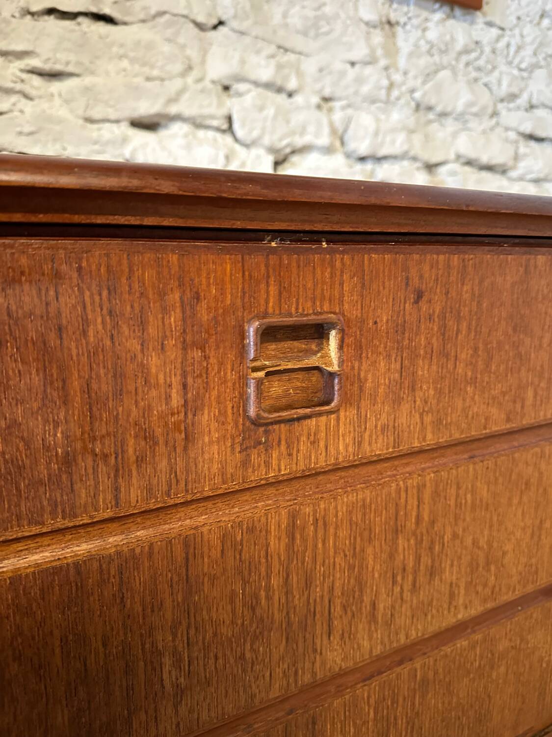 Enfilade scandinave vintage en teck