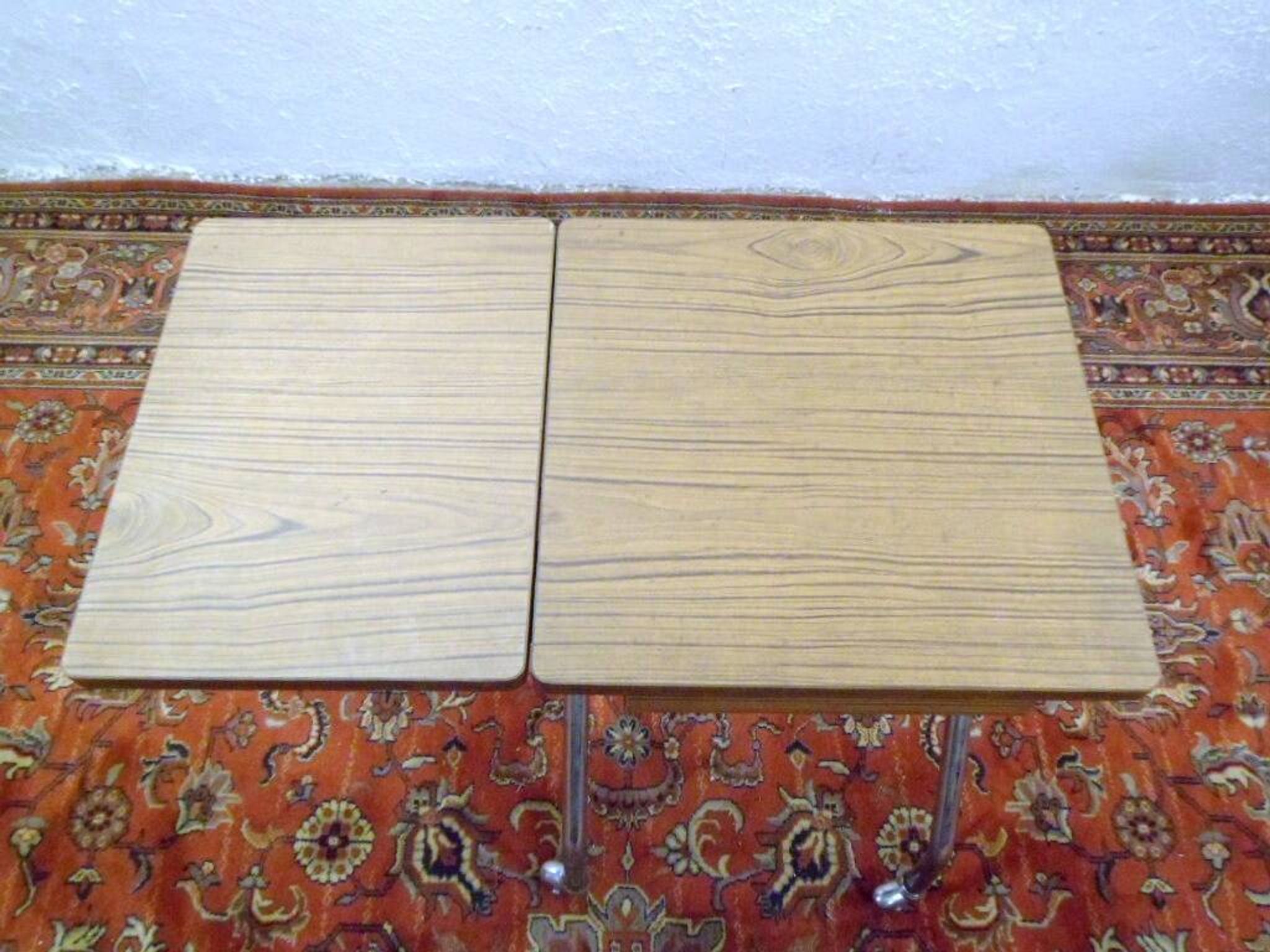 Table à rabat bureau raquer vintage