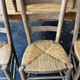 Lot 6 chaises paillées fin 19 eme