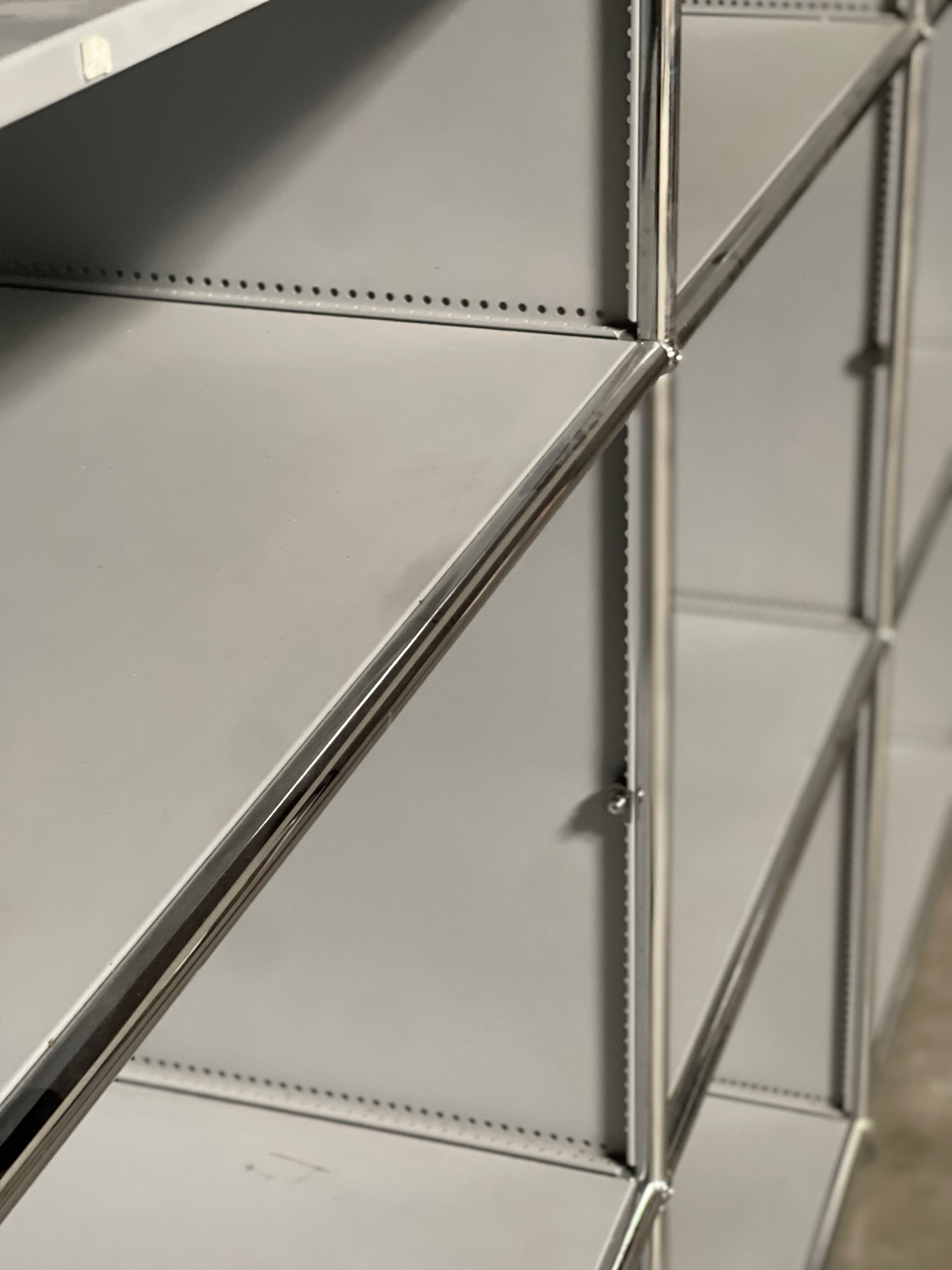 Large storage shelf USM Haller - Switzerland 1970'