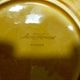 Lot of 5 plates in barbotine sarreguemines decor fruits