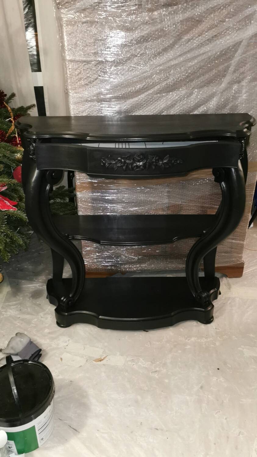 Half moon console