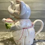 Vintage 80s elephant teapot