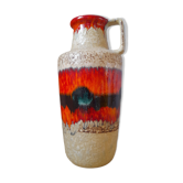Vase fat lava 70s