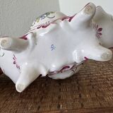 Antique Desvres earthenware planter
