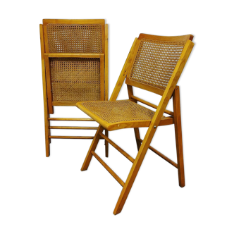 Paire de chaises pliantes, années 1970