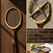 Vintage Adidas Nastase Competition Tennis Racket + Zephyr Press