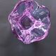 Cendrier en verre de Murano violet 1970