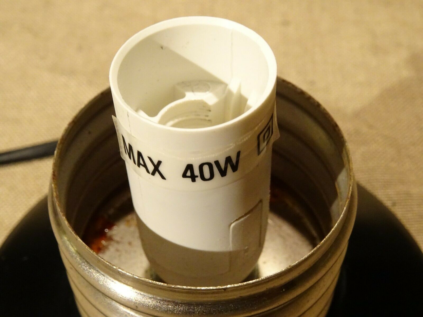 Ikea vintage 90's bulb-shaped lamp