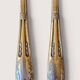 Silver salad servers