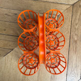 Orange bottle basket