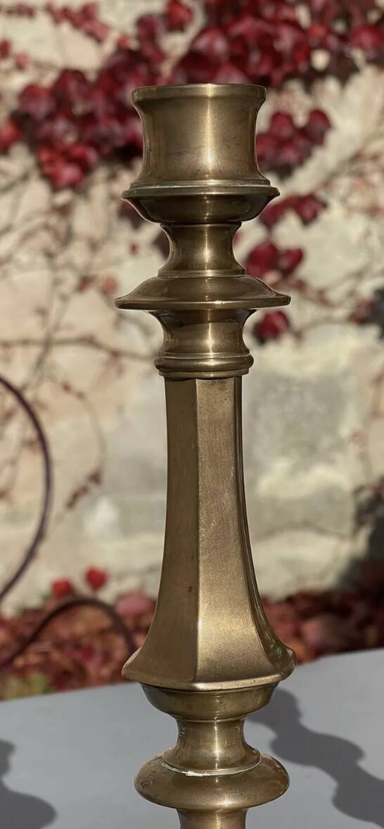 Pair of Candlesticks - Bronze - Charles X - Tableware - France - 1830