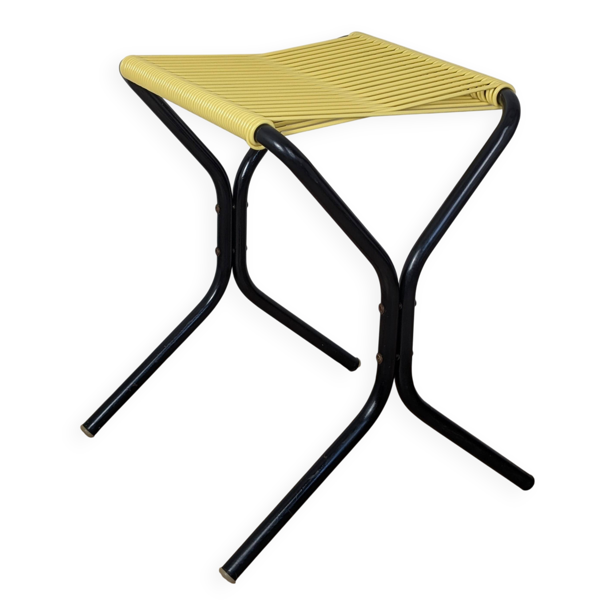 Vintage Scoubidou Stool