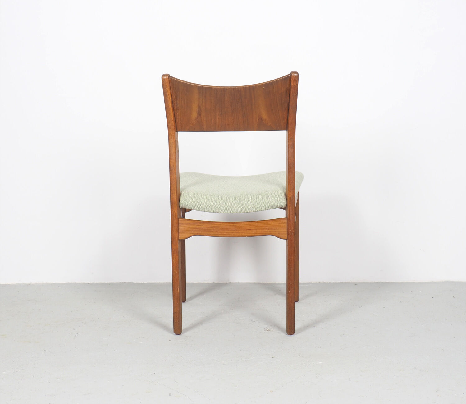 Chaises danoises en teck chaises L.H. Qvesehl, années 1960