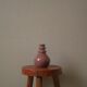 Ceramic soliflore vase handcrafted contemporary design handmade pottery