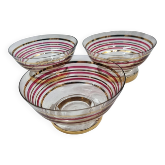 Art Deco ice cream cups from 1930