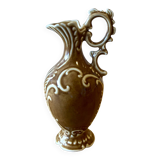 Vase pichet volutes caramel