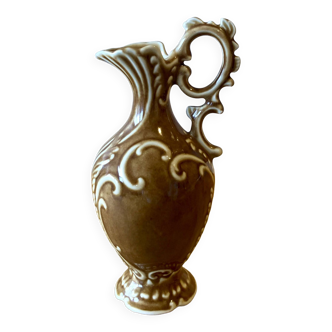 Vase pichet volutes caramel