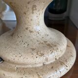 Lampe de table en travertin