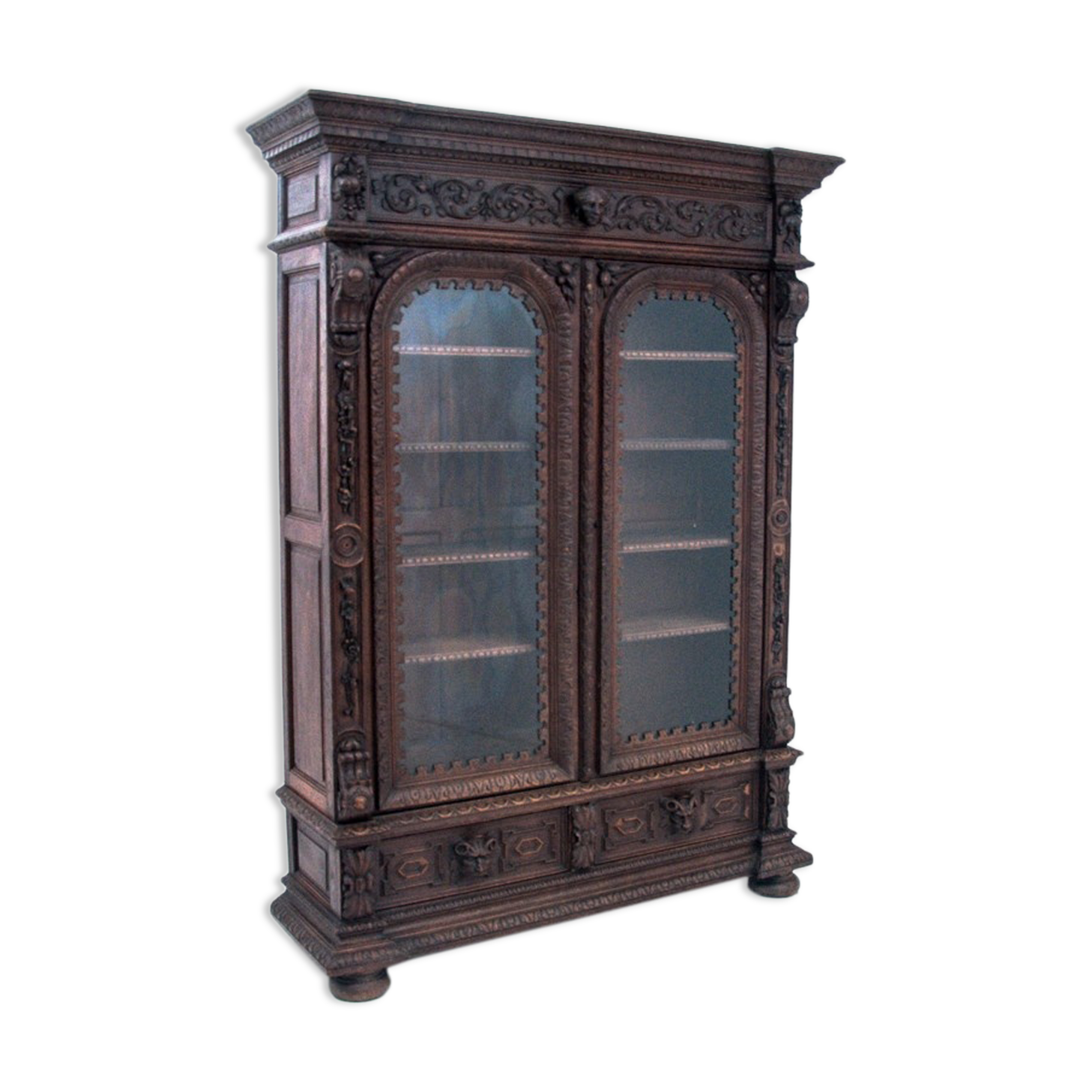 Neo-Renaissance library France circa 1880