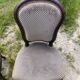 Pair of rosewood medallion chairs