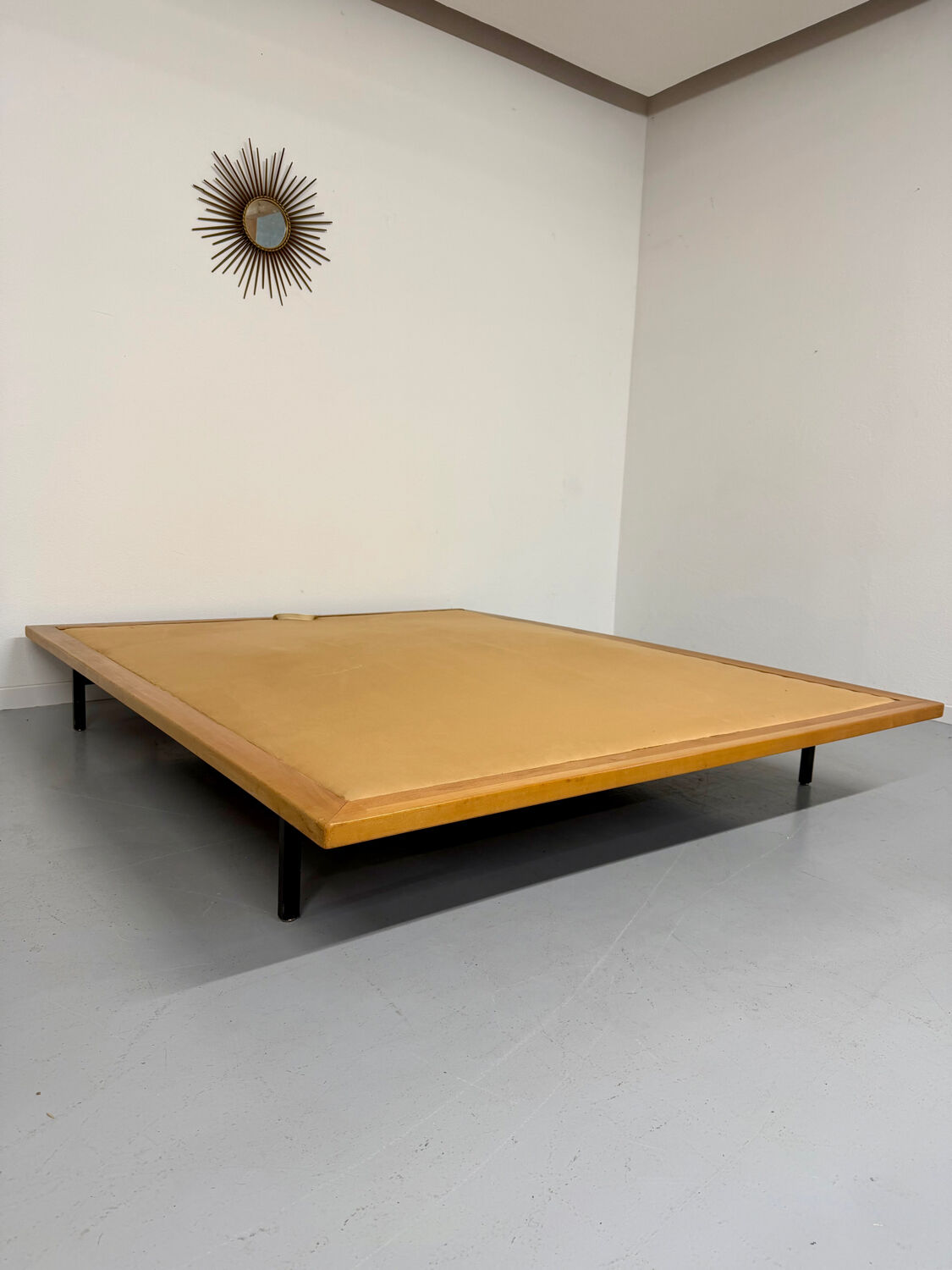 Ancien lit 2 places design Dieter Wäckerlin Daybed Idealheim 1960