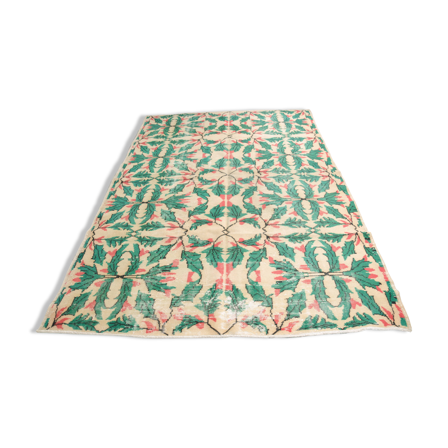 Oversize Oushak Vintage Turkish Rug sku 1102