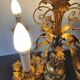 Antique gilded hand-forged hand-carved Florentine Louis XV, Italy