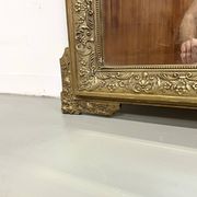 Napoleon III "rocaille" mercury mirror