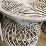 Emmanuelle armchair in rattan