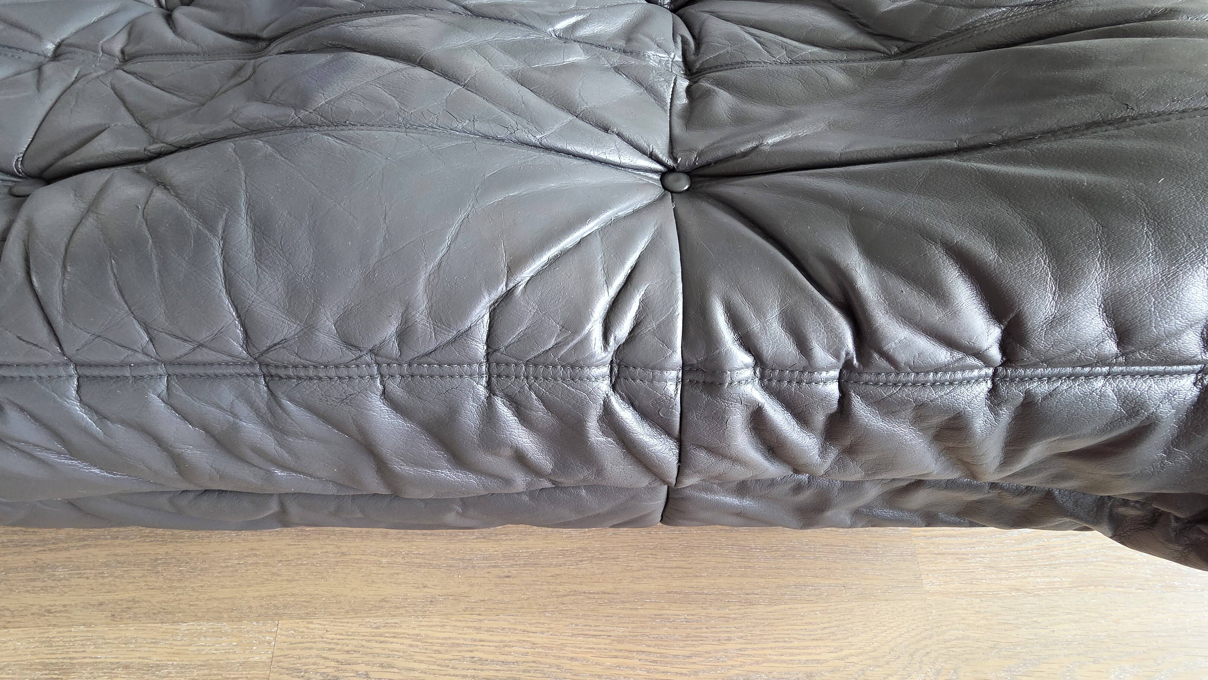 Vintage original Togo leather set – Ligne Roset with tags