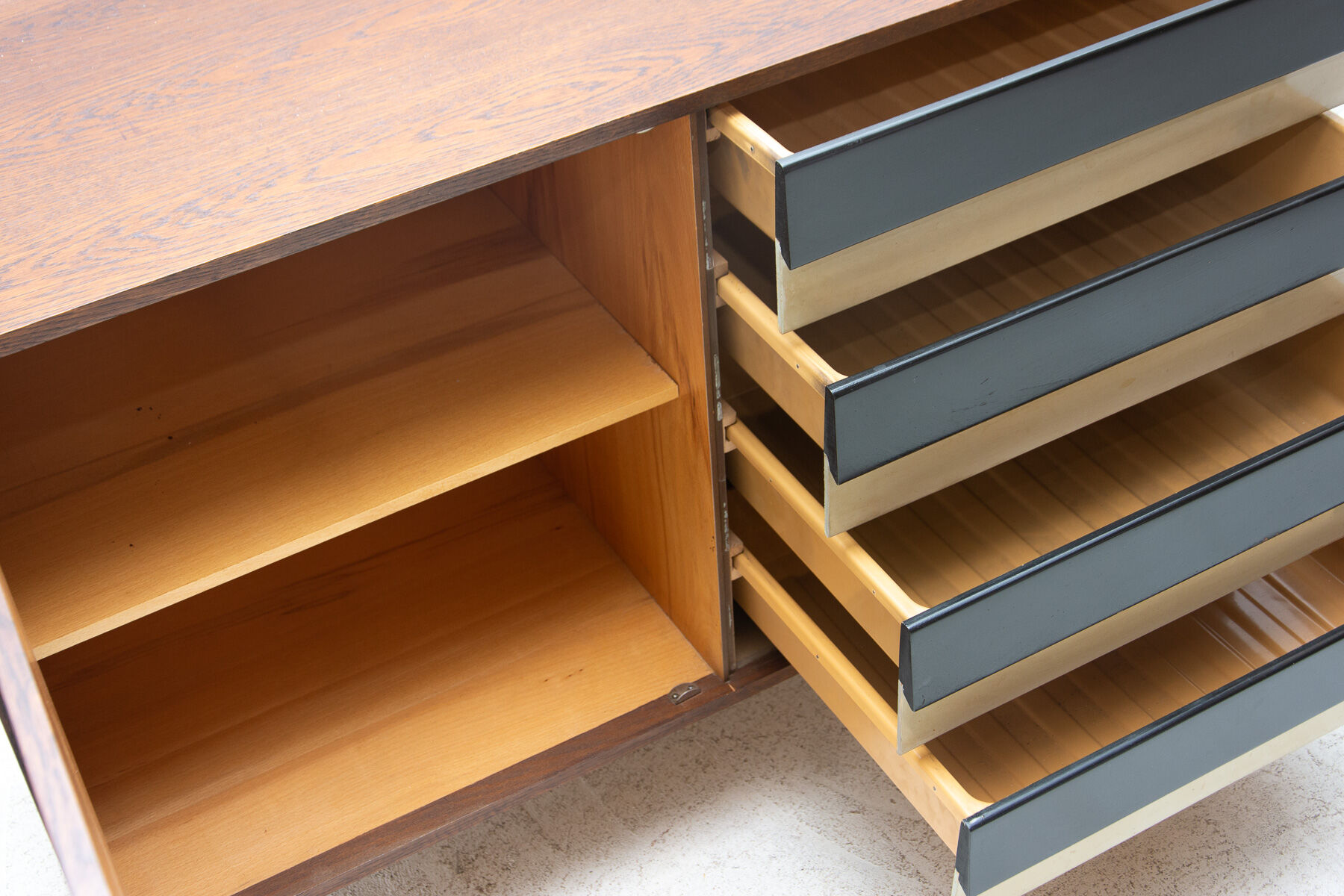 Mid century chest of drawers U-458 by Jiri Jiroutek, Czechoslovakia, 1960´s