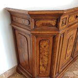 2-door walnut buffet Tonges