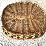 Wicker basket, fruit bowl